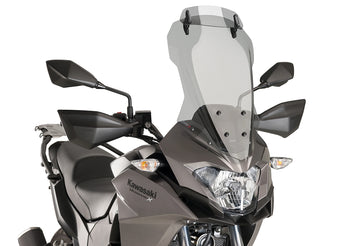 KAWASAKI VERSYS-X 300 [2017-2018] - PUIG touring screen with spoiler | Tinted | PUIG 9713H