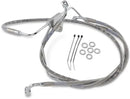 Harley Davidson Flhtcui [DRAG SPECIALTIES] - Stainless Steel Brake Line Kit, Extended