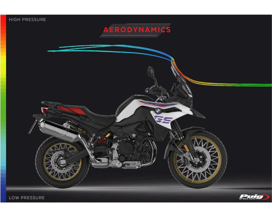 BMW F 750 GS [2024] – Adjustable windshield – heavily tinted
