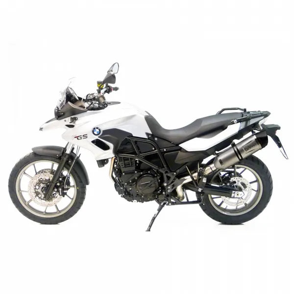 BMW F 800 GS Adventure [LEOVINCE] – LV One Evo slip-on silencer made of stainless steel