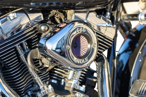 Harley-Davidson FXSBSE2 1800 Breakout CVO [2014] - Air Stinger Stealth Luftfiltersatz – Oberfläche: Verchromt – Bild 9