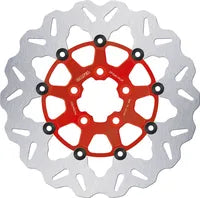 Harley-Davidson XL 1200 C Sportster Custom [2020] - Floating wave brake disc - Surface: red, silver, stainless steel - Image 7