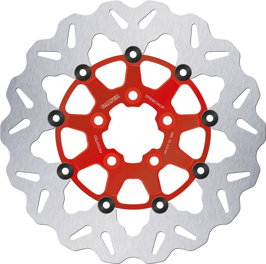 Harley-Davidson FLSB 1750 Softail Sport Glide 107 [2023-2024] - Wave® brake disc - surface: blue, silver - image 1