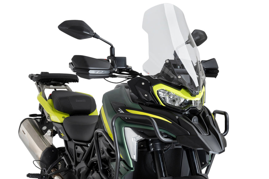 BENELLI TRK 702 X [2024] – touring screen – heavily tinted