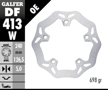 Kymco Xciting 300 I R [2008-2011] - Wave® brake disc – picture 2