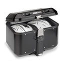 Trekker 46 Dolomiti ALU-Koffer Monokey, schwarz – 46 L. Volumen / Max Zuladung 10 kg