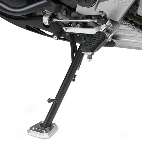 Kawasaki Versys 650 [GIVI] - Fuß-Verbreiterung aus Aluminium und Edelstahl für den Original Seitenständer