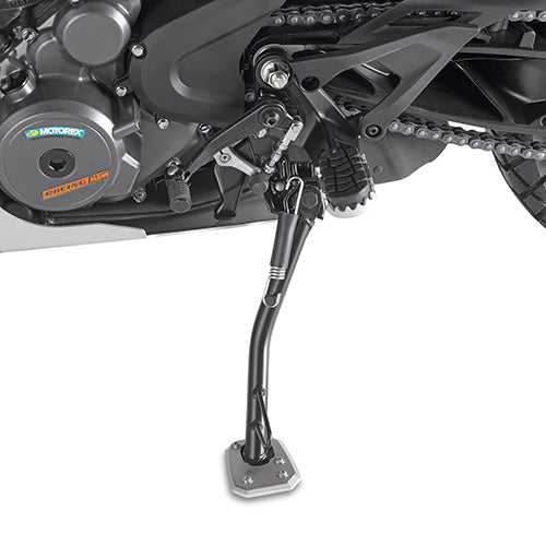 KTM Adventure 390 [GIVI] - Foot extension made of aluminum and stainless steel for the original side stand