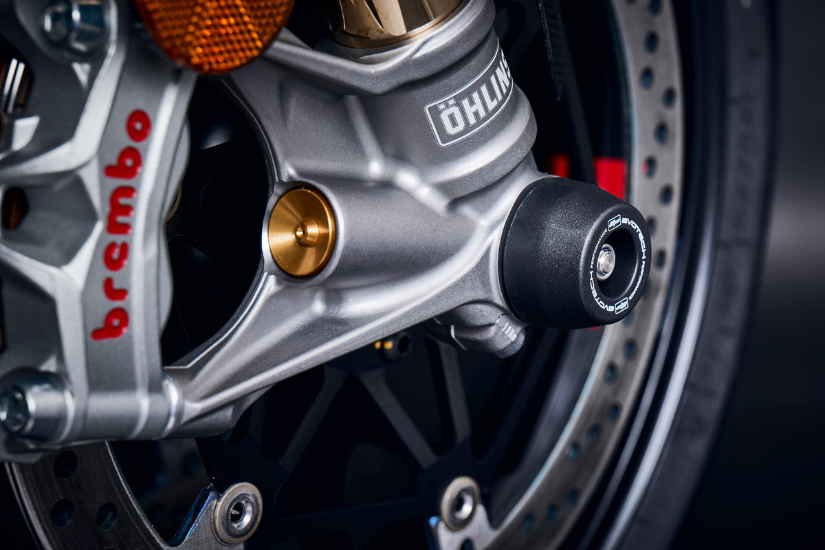 Ducati Panigale V4 S [2021–2024] - Achsspulen-Schutzkit – 360° Ansicht 23