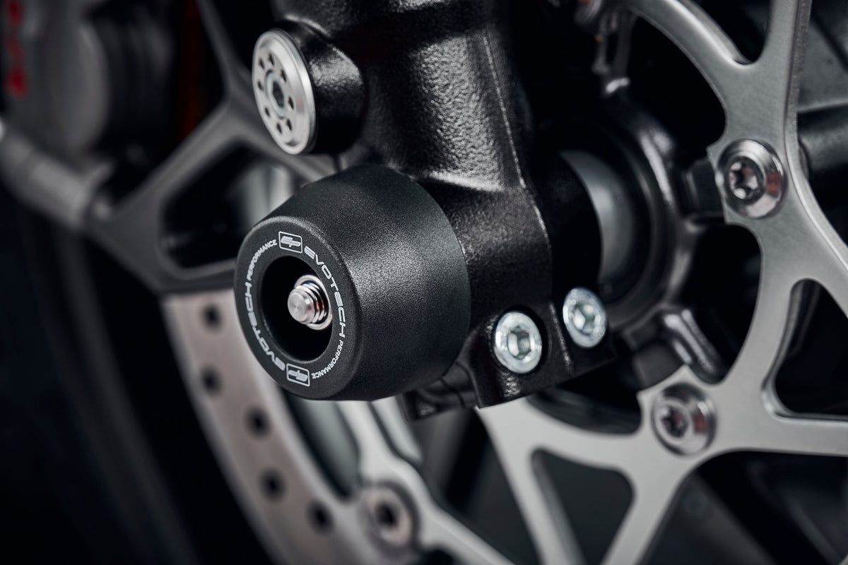 Triumph Street Triple S [2017-2019] - Achsprotektoren-Set – 360° Ansicht 2
