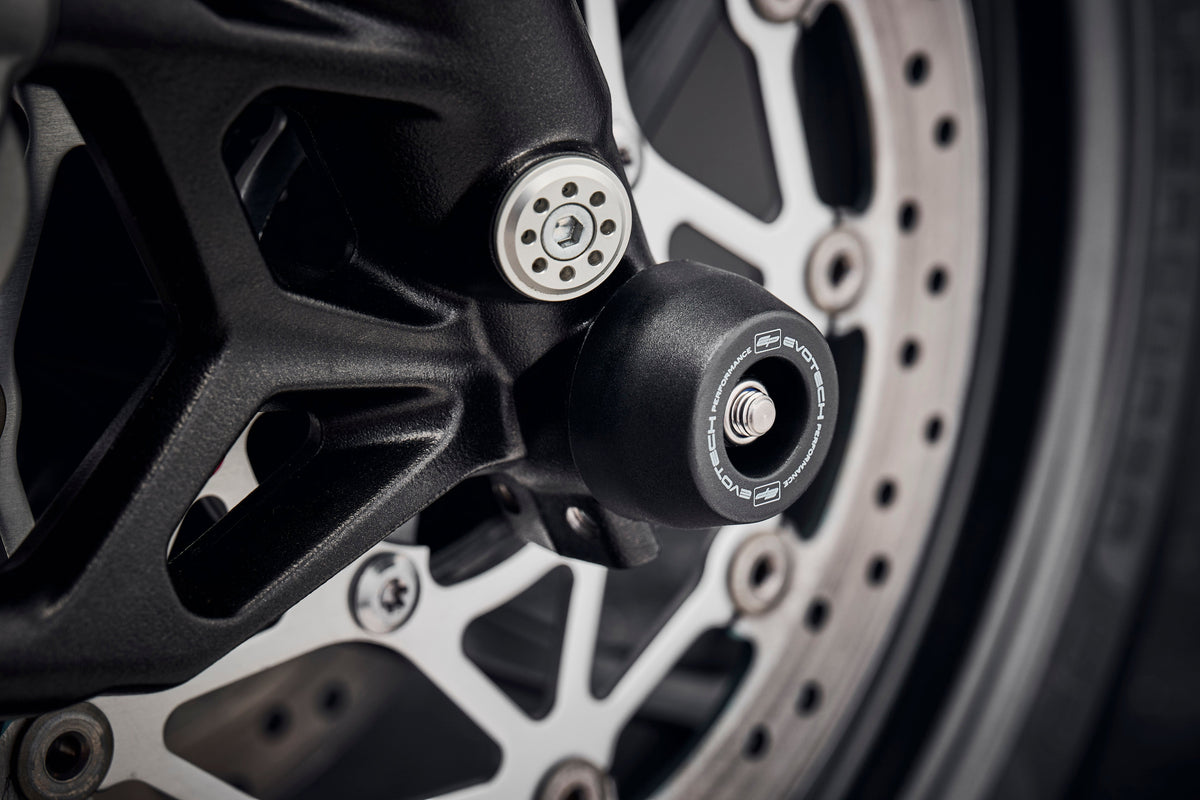 Triumph Street Triple RS [2020–2022] - Achsprotektoren-Kit – 360° Ansicht 3