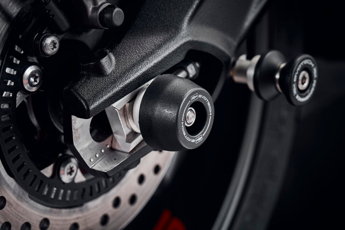 Triumph Street Triple RS [2020–2022] - Achsprotektoren-Kit – 360° Ansicht 5