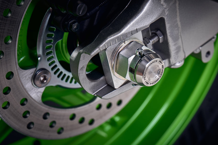 Kawasaki Ninja ZX-6R 40th Anniversary Edition [2024+] - Achsprotektoren-Set