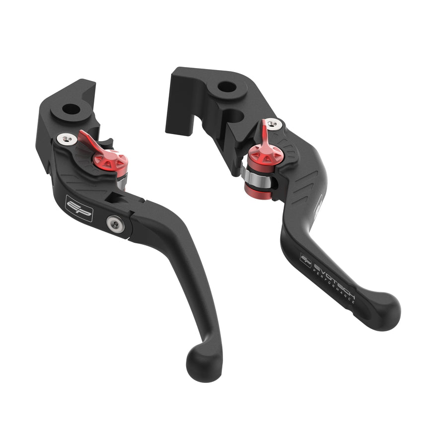Ducati Monster 696 [2008–2014] - Evo Klapp-Kupplungshebel- und Kurzbremshebel-Set