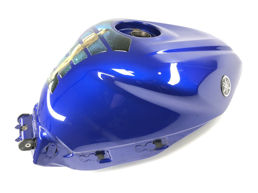 Yamaha YZF R1 RN09 [2002] - Tank petrol tank fuel tank blue