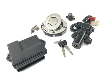 Yamaha YZF R1 RN09 [2002] - Lock set with CDI ignition lock tank cap seat lock
