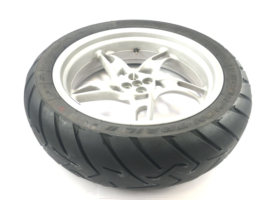 BMW K 1200 RS [1997] - rear wheel rim rear wheel aluminum rim complete wheel 5.00x17"