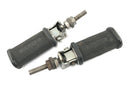 Ducati 500 SL Pantah [1981] - Pair of footrests, folding passenger footrests, rubber pad