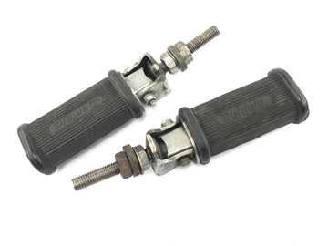 Ducati 500 SL Pantah [1981] - Pair of footrests, folding passenger footrests, rubber pad