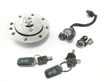 Buell X1 Lightning BL1 [1999] - Locking set, tank cap, ignition lock, seat lock