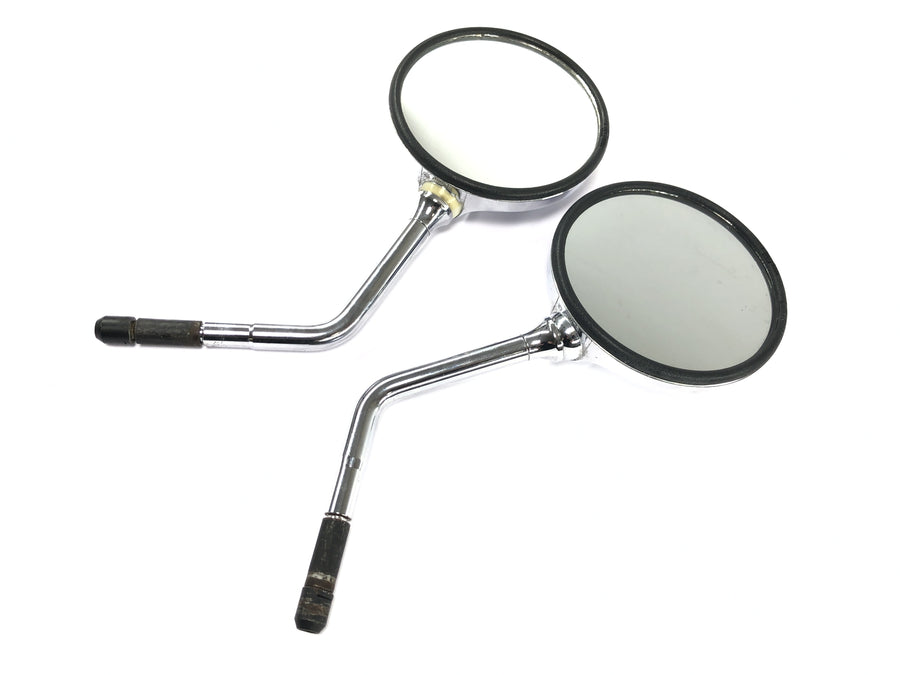 BMW R 1200 C 259C [1998] - Mirror rear view mirror set chrome round handlebar mirror pair