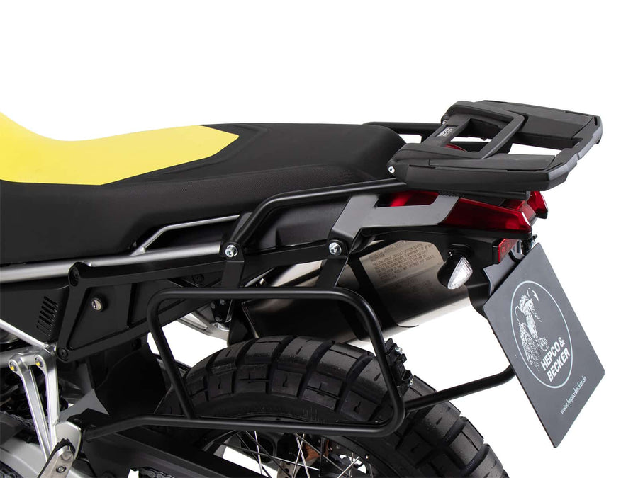 Aprilia Tuareg 660 Rally [2025-2026] - Kofferträgerset Cutout schwarz inkl. Xplorer Cutout schwarz Kofferset