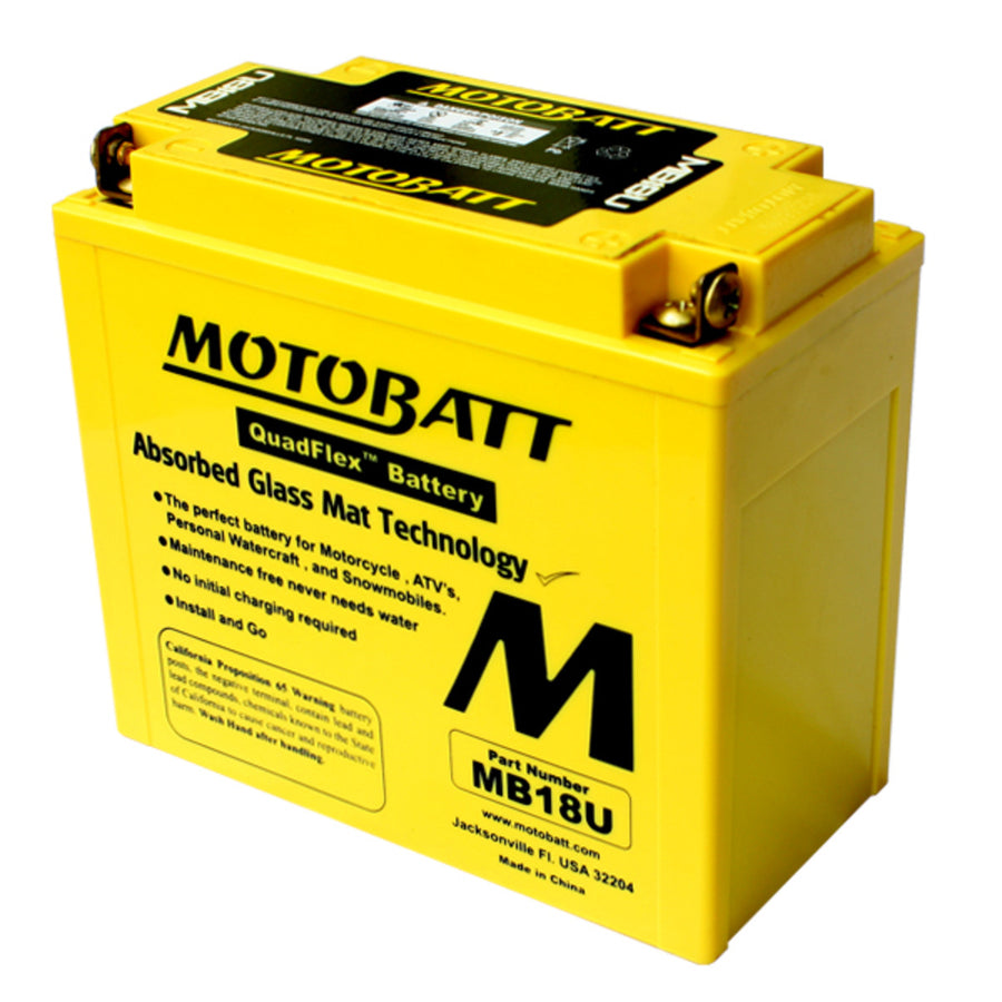ARCTIC CAT THUNDERCAT 1000 [1998-2002] - MB18U Yellow 12V22.5Ah 280CCA