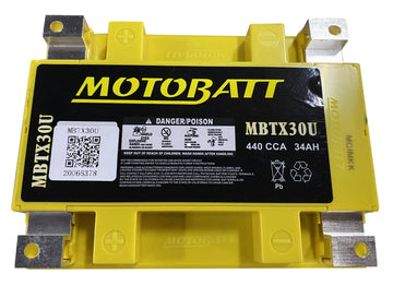 LYNX 69 RANGER 1200 4 TEC [2013-2016] - MBTX30U Yellow 12V34Ah ​​440CCA