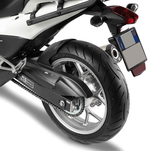 Honda NC 700 X (12 > 13) / NC 750 X / NC 750 X DCT [GIVI] - Rear wheel cover with chain guard made of ABS