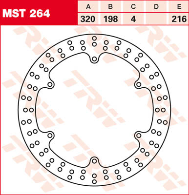 Yamaha XJ 900 S Diversion 4 KM [1995-2003] - Bremsscheibe starr