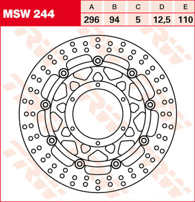 Honda CB 900 F Hornet SC 48 [2002-2006] - Bremsscheibe schwimmend