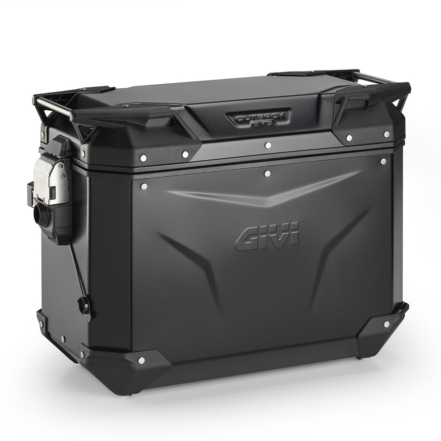 [GIVI] – Trekker Outback EVO 44 Monokey aluminum side case – right, 44 liters / SMART SECURITY LOCK