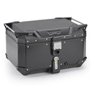 Aluminum top case black Trekker Outback EVO Monokey – 58 liters / SMART SECURITY LOCK