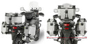 Suzuki DL 650 V-Strom [GIVI] - tubular steel side case carrier for Trekker Outback MONOKEY® CAM-SIDE case diameter 18
