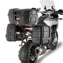 Trekker 33 - Monokey Koffer schwarz – mit Cover Alu schwarz / Max Zuladung 10 kg