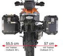 KTM 1050 Adventure [2017–2019] – Stahlrohr-Seitenkofferträger Cam-Side