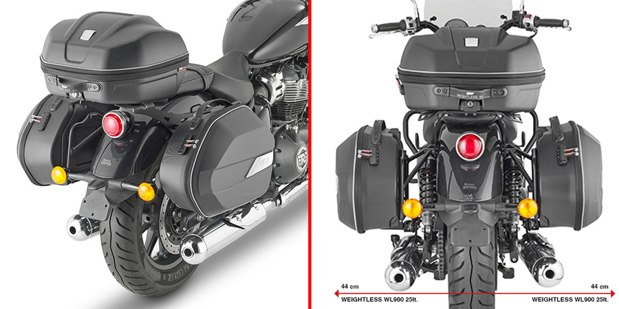 Royal Enfield Super Meteor 650 [GIVI] - Seitenkoffer-Träger für MONOKEY® Koffer