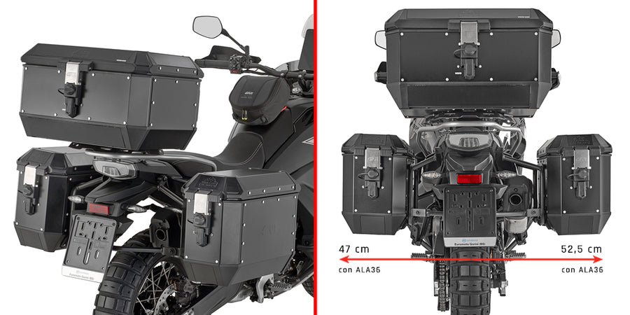 CF Moto MT-X 1000 [2026] – PL ONE-FIT Seitenkofferträger Monokey