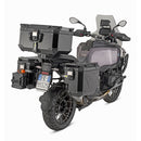 Alu-Seitenkoffer Trekker Outback EVO 40, schwarz – Seitlich versetzt, rechts, SMART SEC. LOCK
