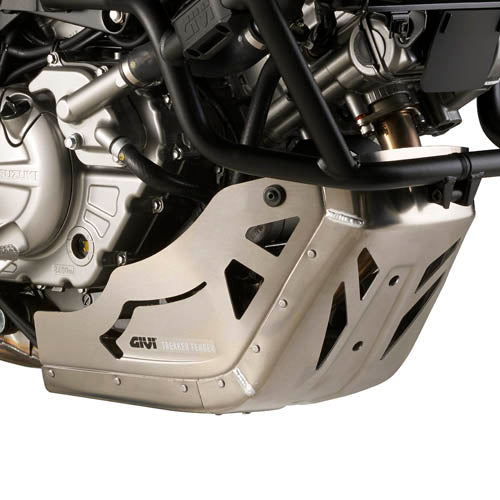 Suzuki DL 650 V-Strom [GIVI] - Engine guard made of satin and anodized aluminum compatible with TN3101