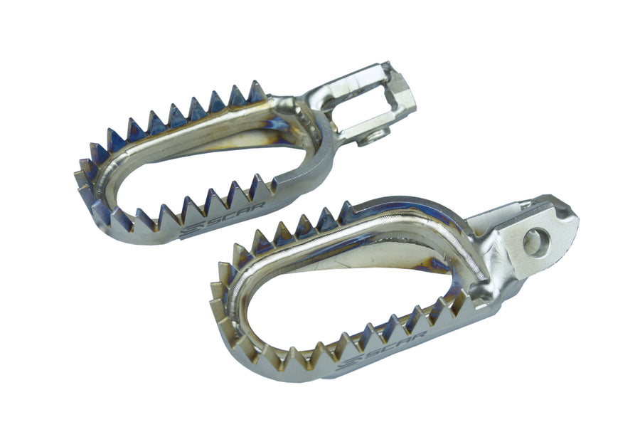 GAS GAS MC 350 F [2024-2025] - Titanium footrests anti-mud