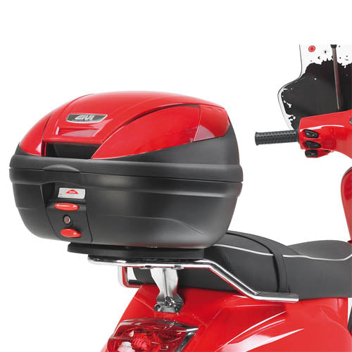 Piaggio Vespa S 150 [2007–2014] – Topcaseträger Monolock, chrom