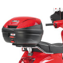 Piaggio Vespa LX 150 [2005-2014] – Monolock top case carrier, chrome