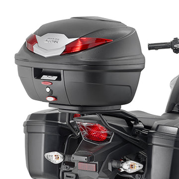 Honda CB 125 F [GIVI] - Topcase Träger für MONOLOCK® Koffer benutzen Sie die im Koffer mitgelieferte MONOLOCK® Platte