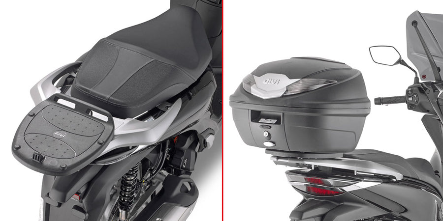 Honda SH 150 [2020–2026] – Topcaseträger für Monolock, mit Platte