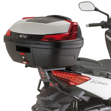 MBK Evolys 125-250 [GIVI] - Topcase Träger für MONOLOCK® Koffer benutzen Sie die im Koffer mitgelieferte MONOLOCK®
