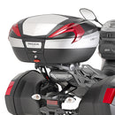 Yamaha MT 09 Tracer [GIVI] - Top case carrier for MONOKEY® or MONOLOCK® cases to be mounted with the MONOKEY® plate M5