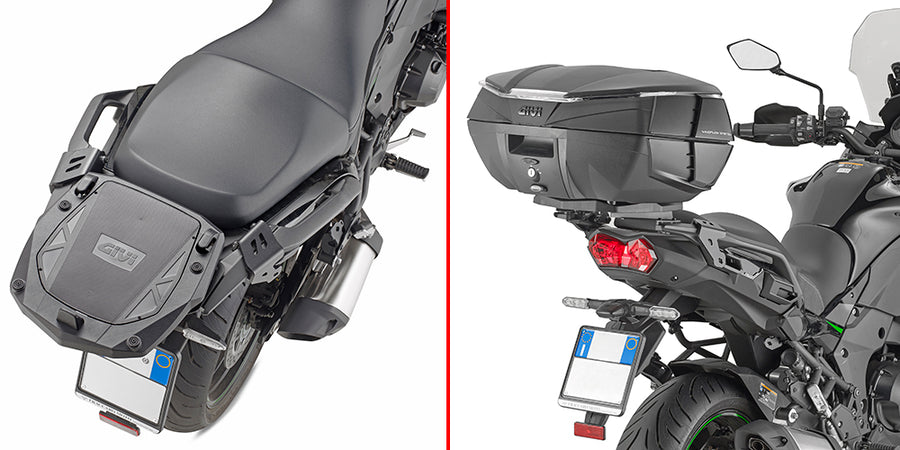 Kawasaki Versys 1000 [GIVI] - Top case carrier for MONOKEY® cases with MONOKEY® plate