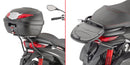 Piaggio Mp3 Yourban 125-300 [GIVI] - Top case carrier for MONOLOCK® cases use the one supplied in the case