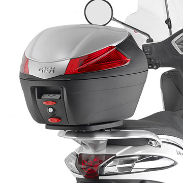 Piaggio Liberty 50-125-150 I-GET / Liberty 50-125-150 [GIVI] - Topcase Träger für MONOLOCK® Koffer benutzen Sie die im